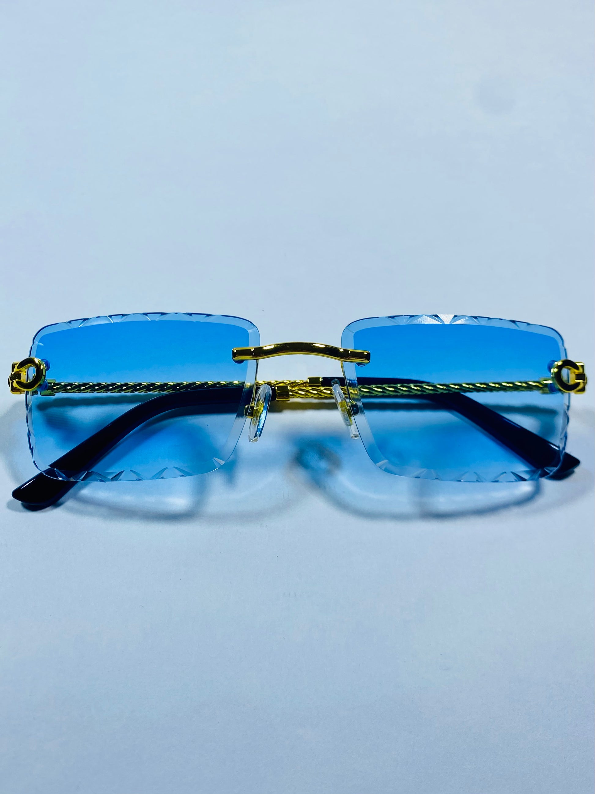 Lunettes de soleil Amon bleu 