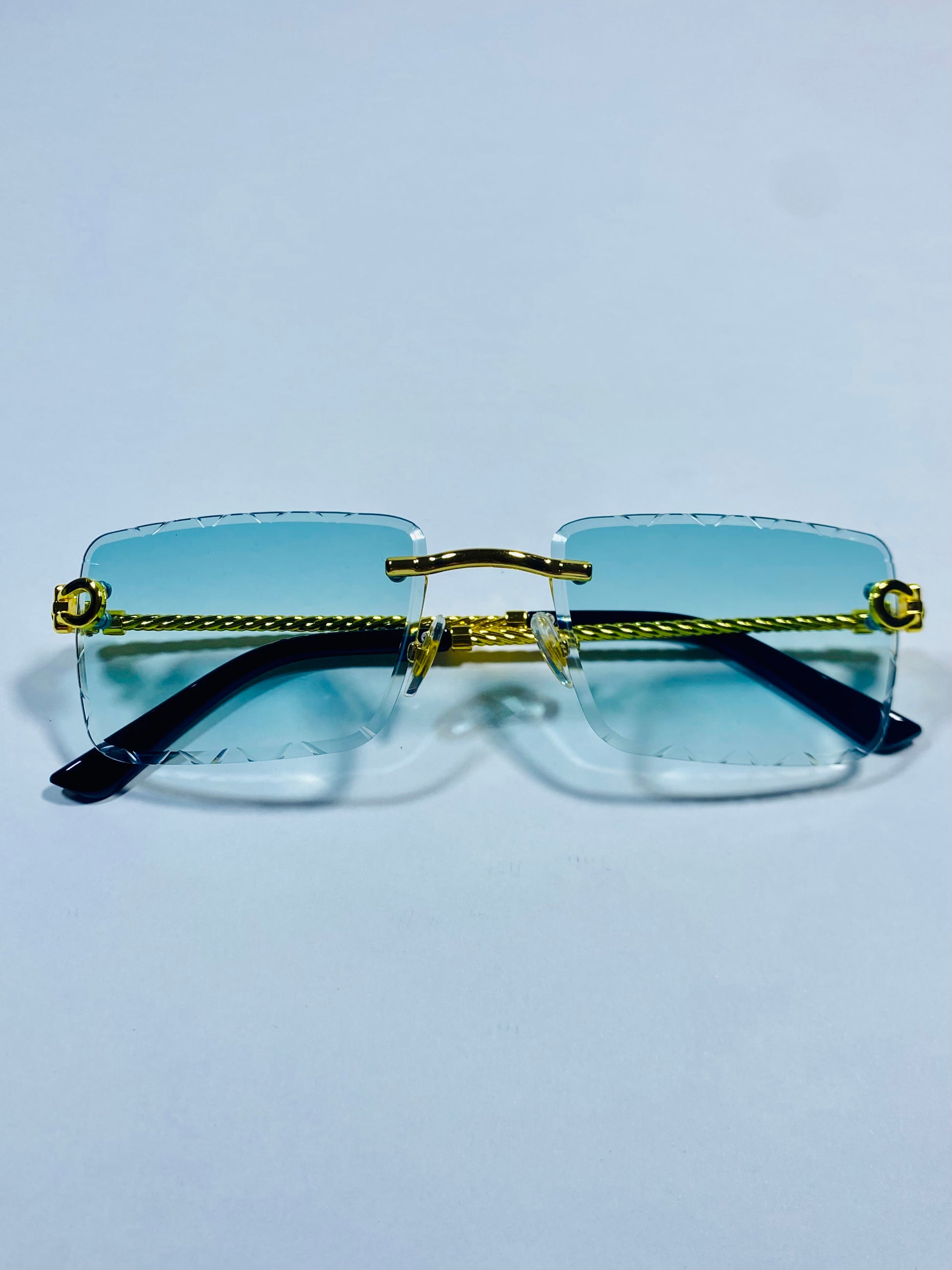 Lunettes de soleil Amon bleu ciel