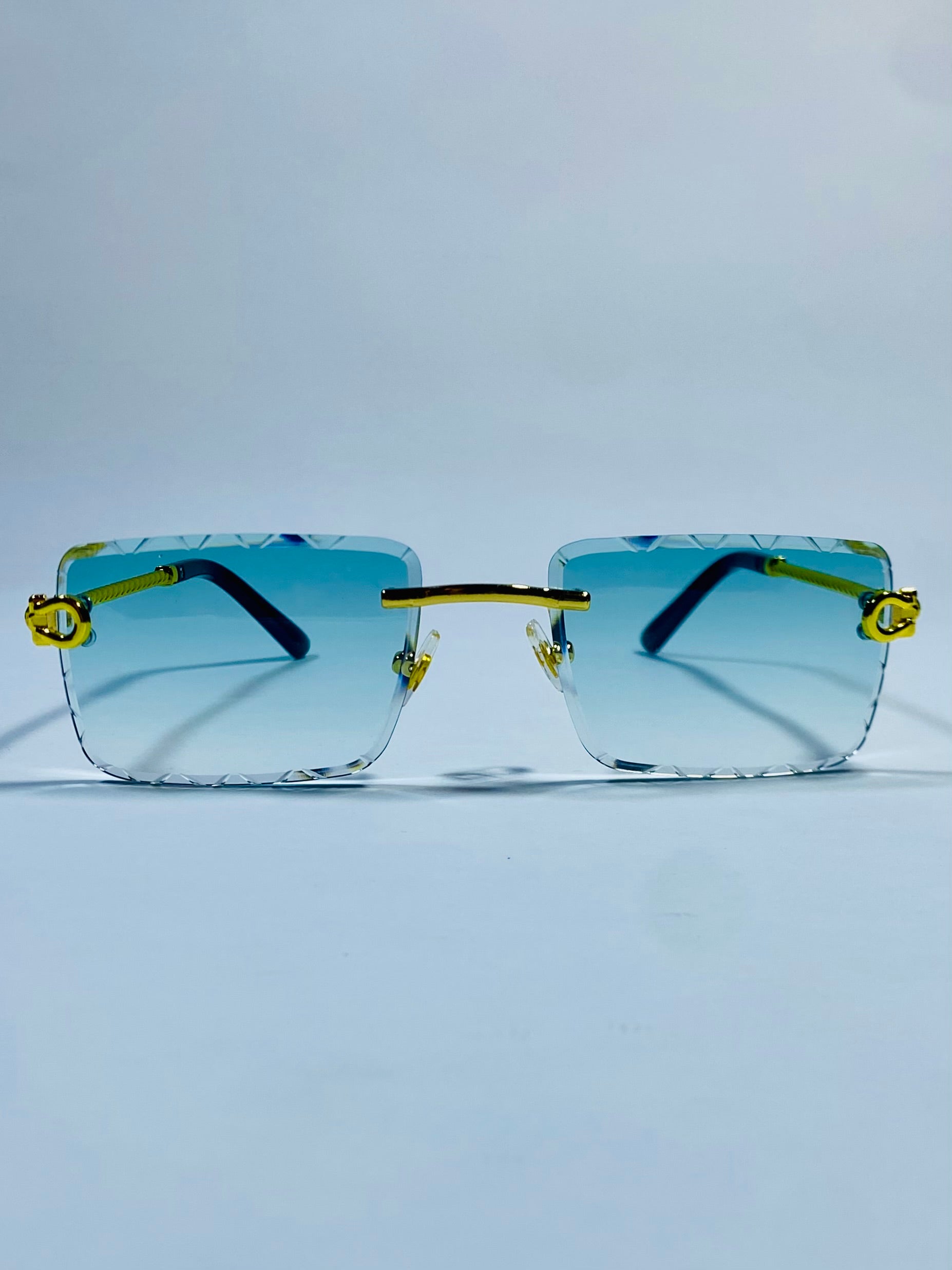 Lunettes de soleil Amon bleu ciel