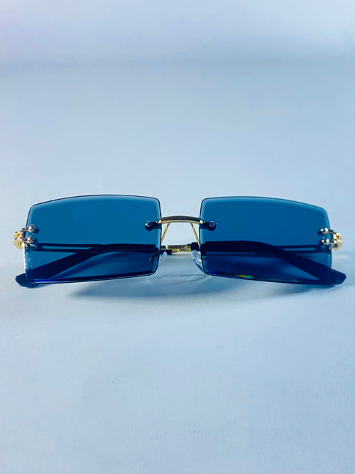 Lunettes de soleil Apollon bleu