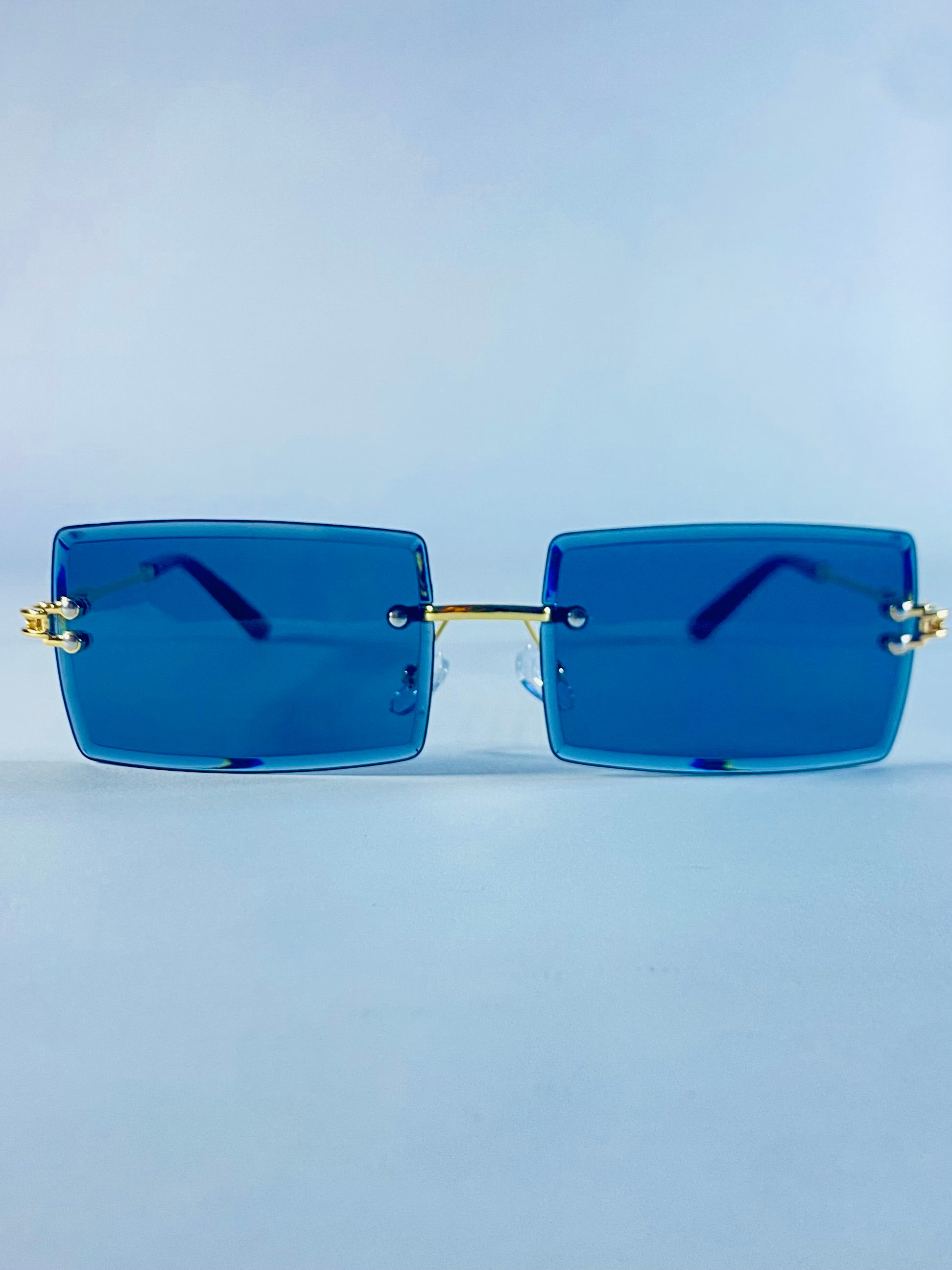 Lunettes de soleil Apollon bleu