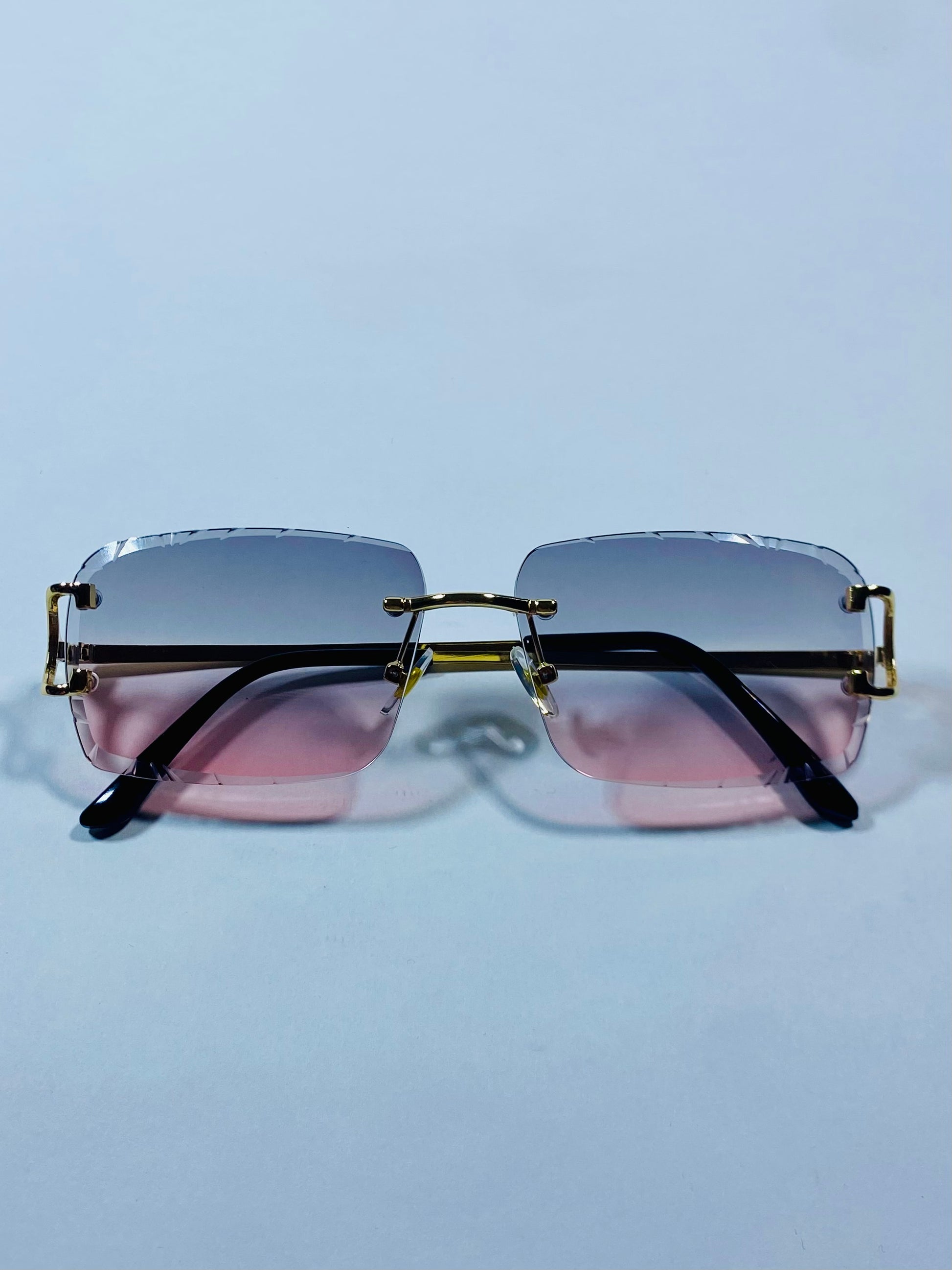 Lunettes de soleil Athéna rose-violet 
