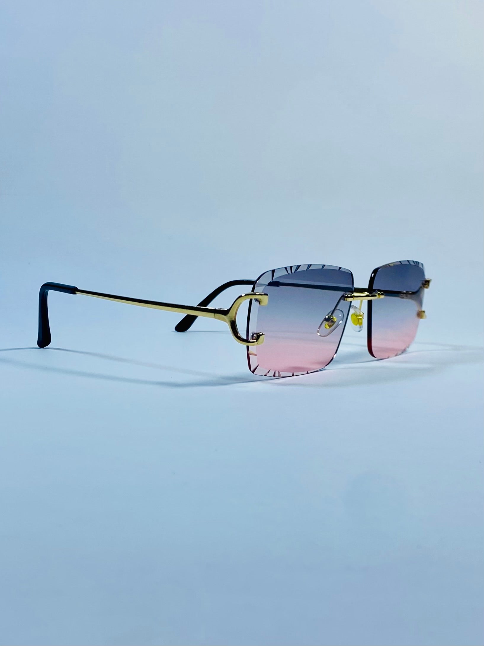 Lunettes de soleil Athéna rose-violet 