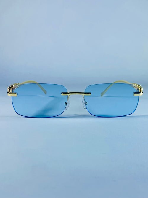 Lunettes de soleil Dionysos bleu ciel