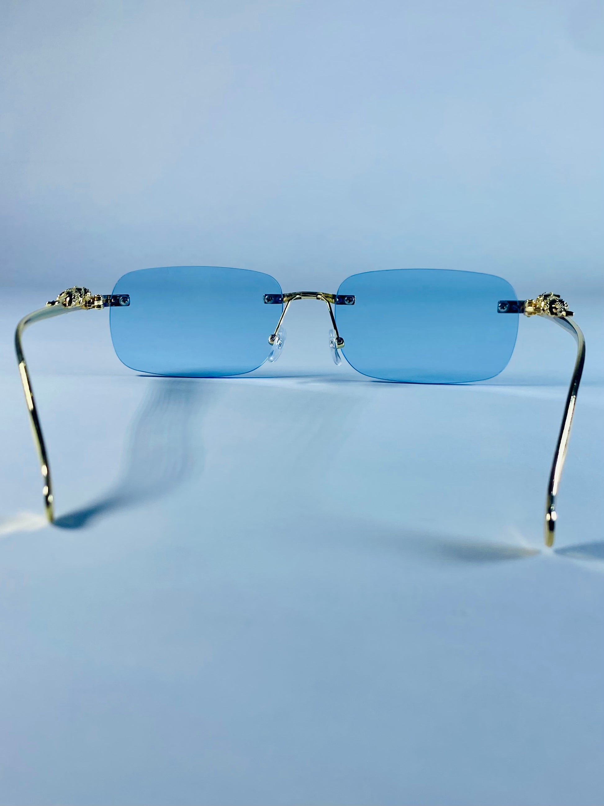 Lunettes de soleil Dionysos bleu ciel
