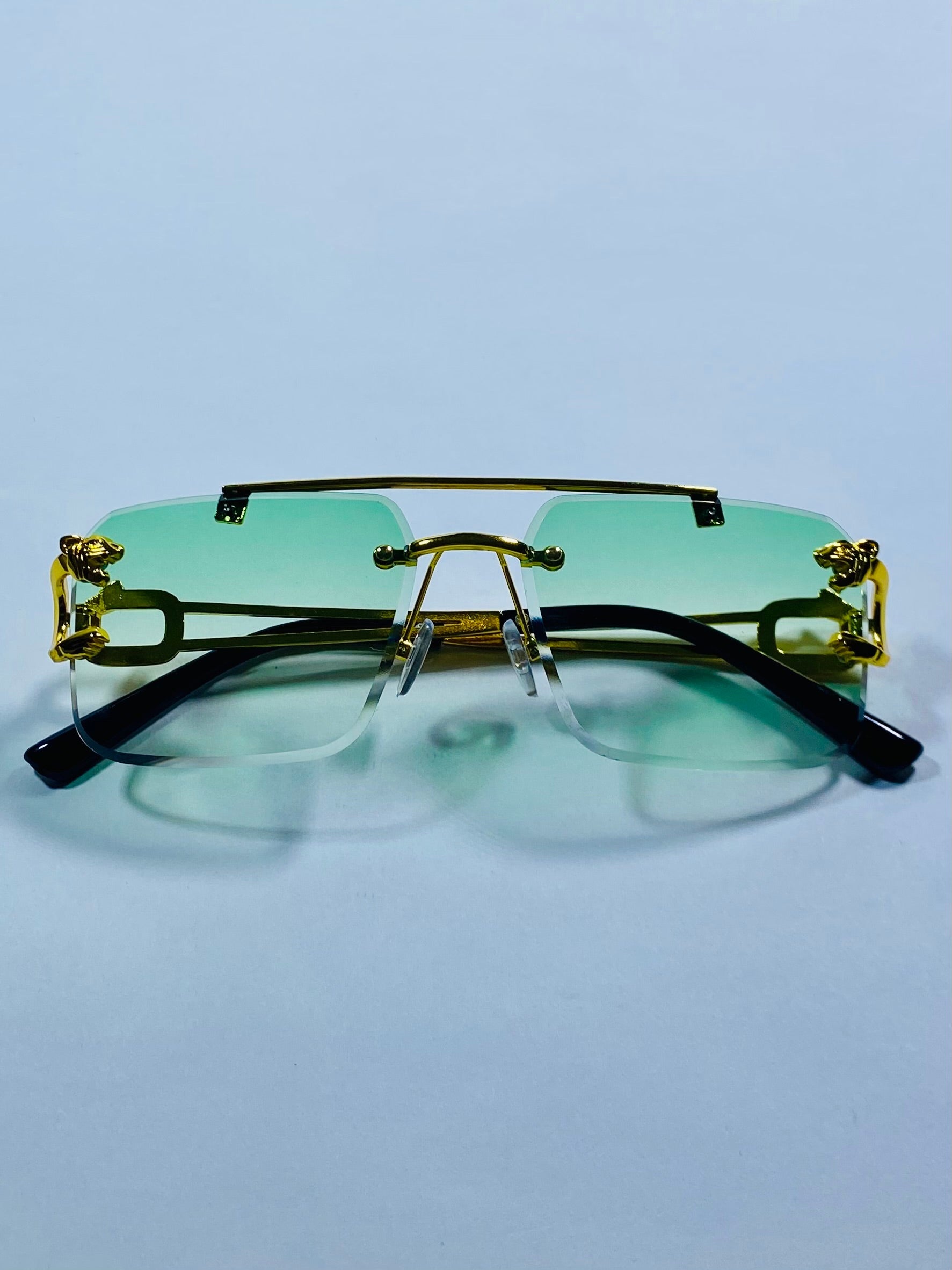 Lunettes de soleil Héphaïstos vert menthe