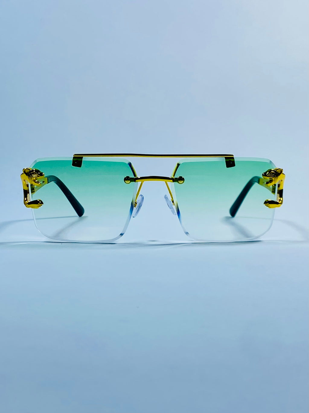 Lunettes de soleil Héphaïstos vert menthe