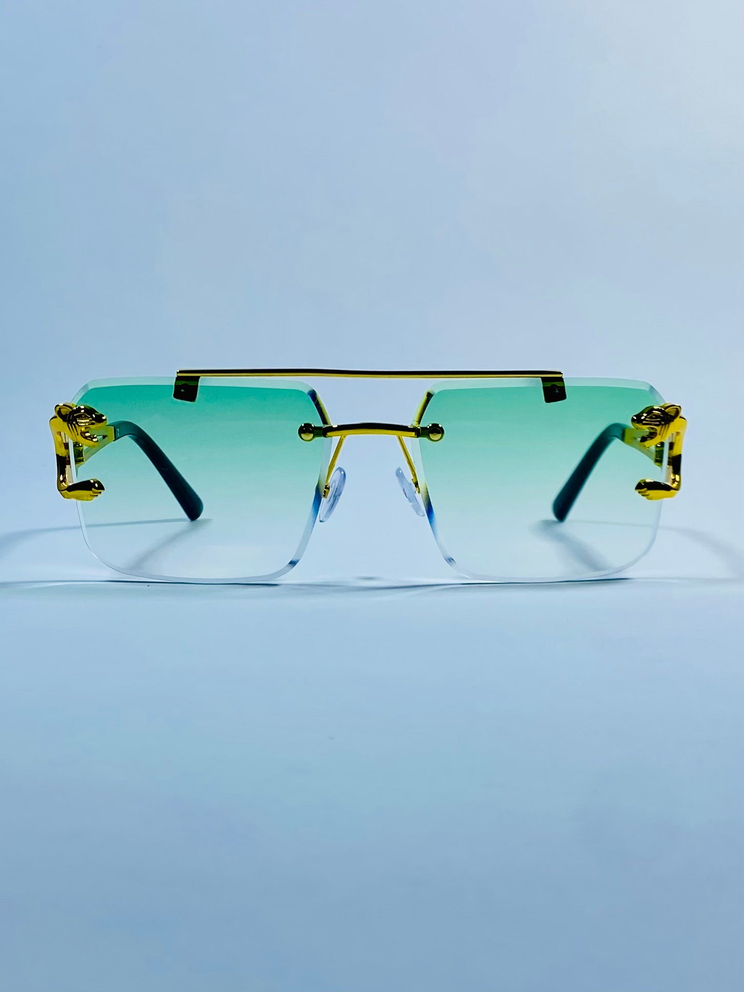 Lunettes de soleil Héphaïstos vert menthe