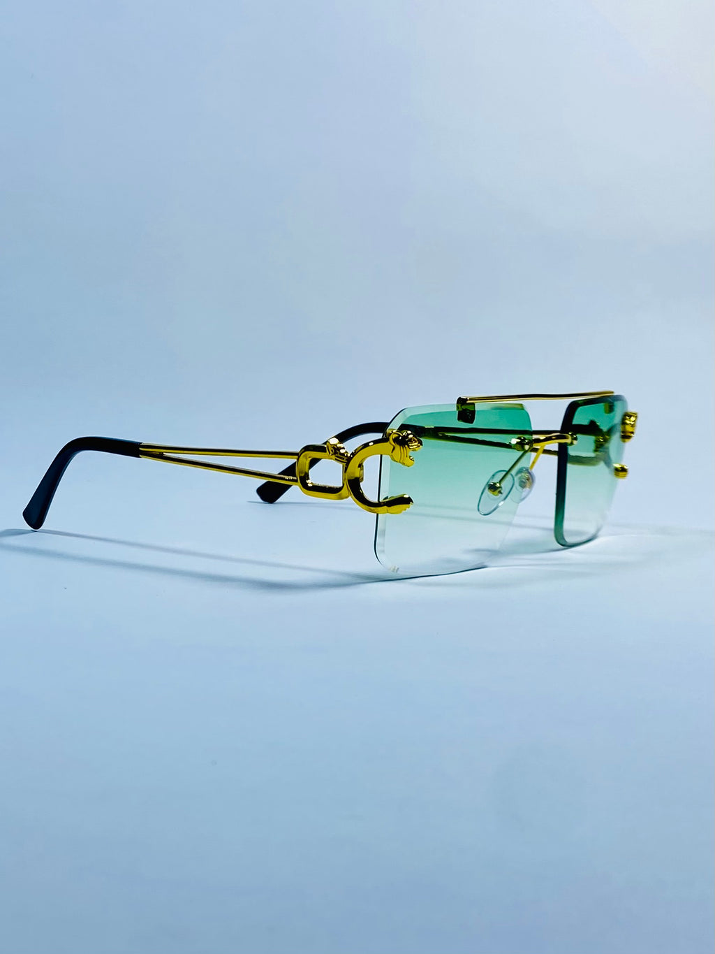 Lunettes de soleil Héphaïstos vert menthe