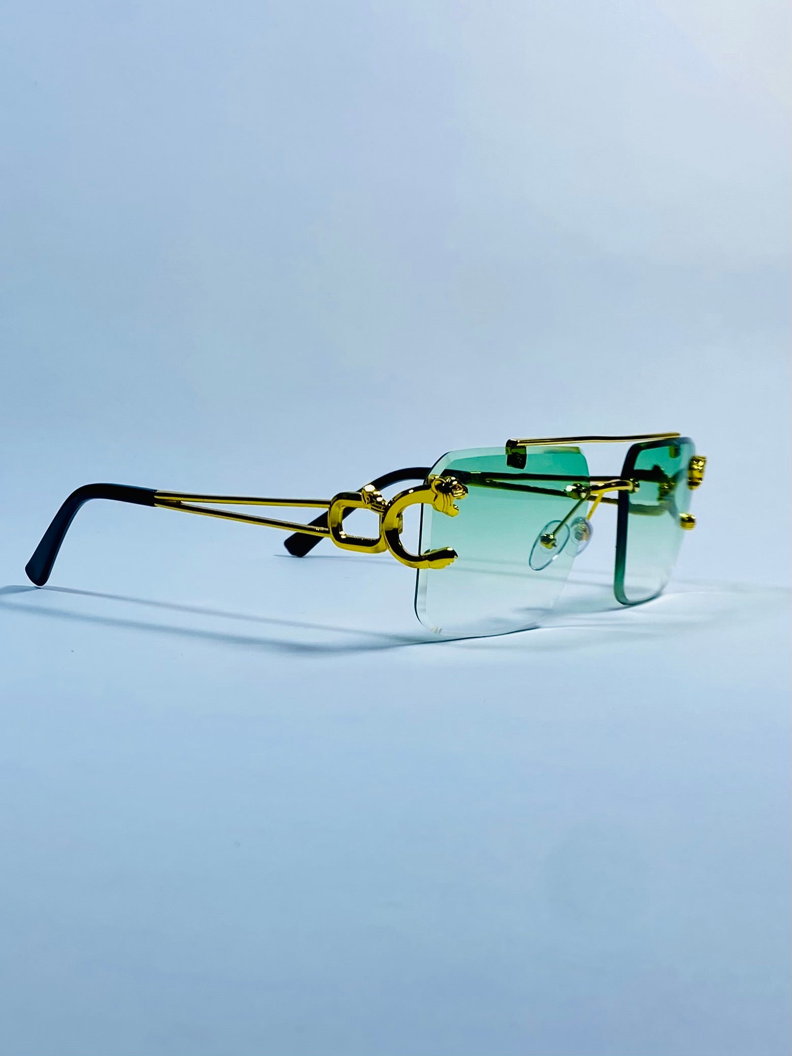 Lunettes de soleil Héphaïstos vert menthe