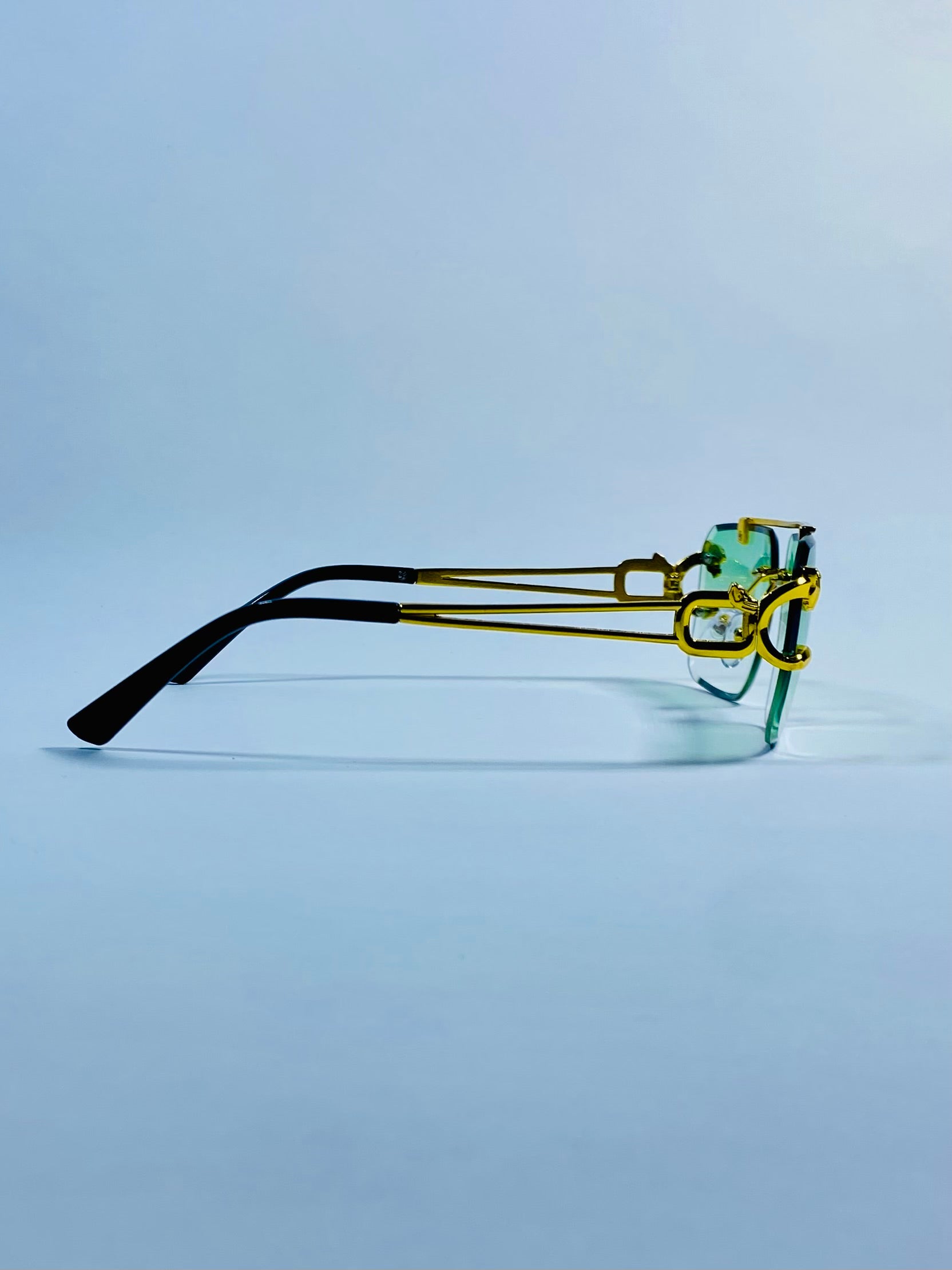 Lunettes de soleil Héphaïstos vert menthe