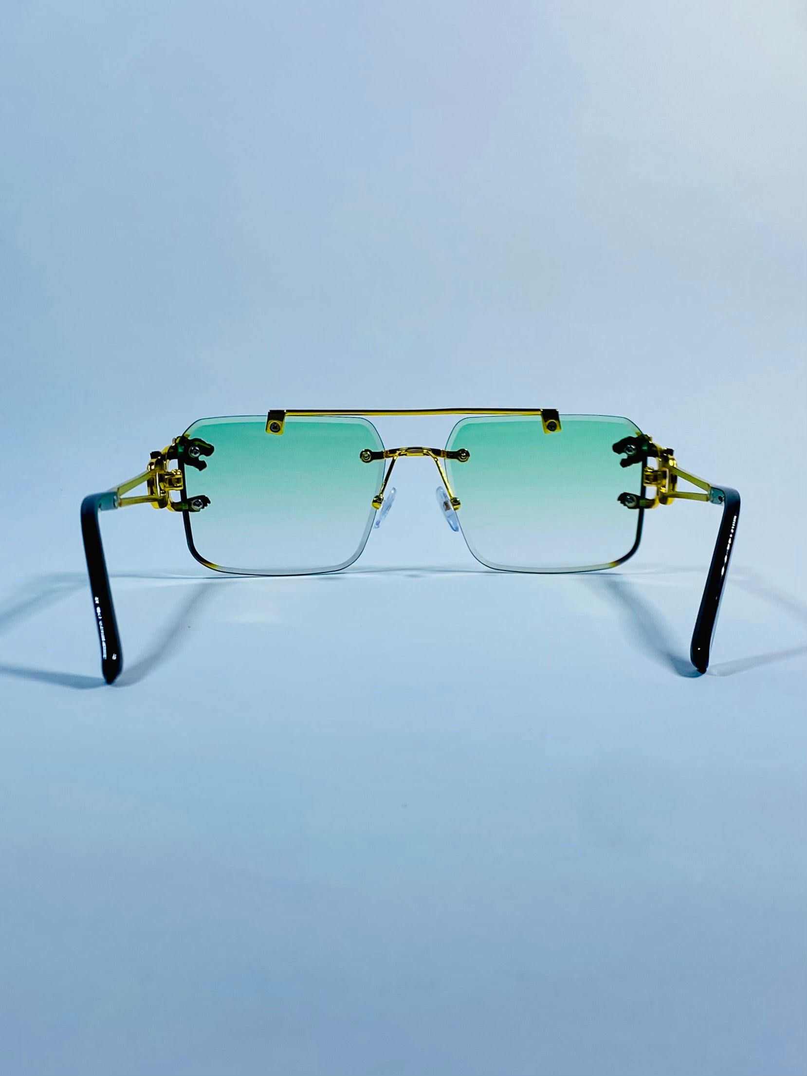 Lunettes de soleil Héphaïstos vert menthe