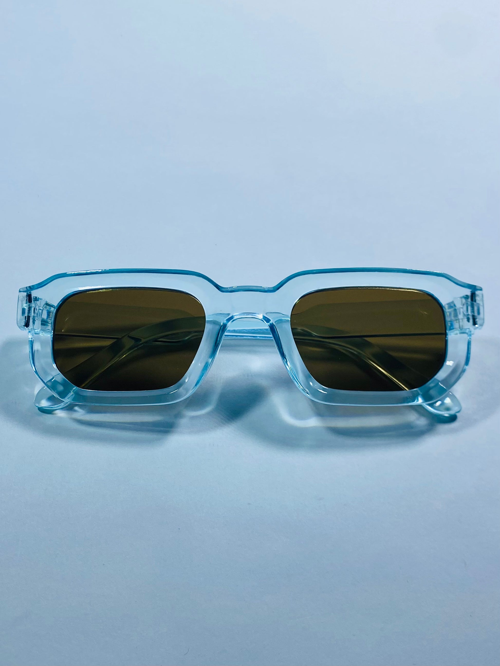 Lunettes de soleil Horus bleu ciel/noir