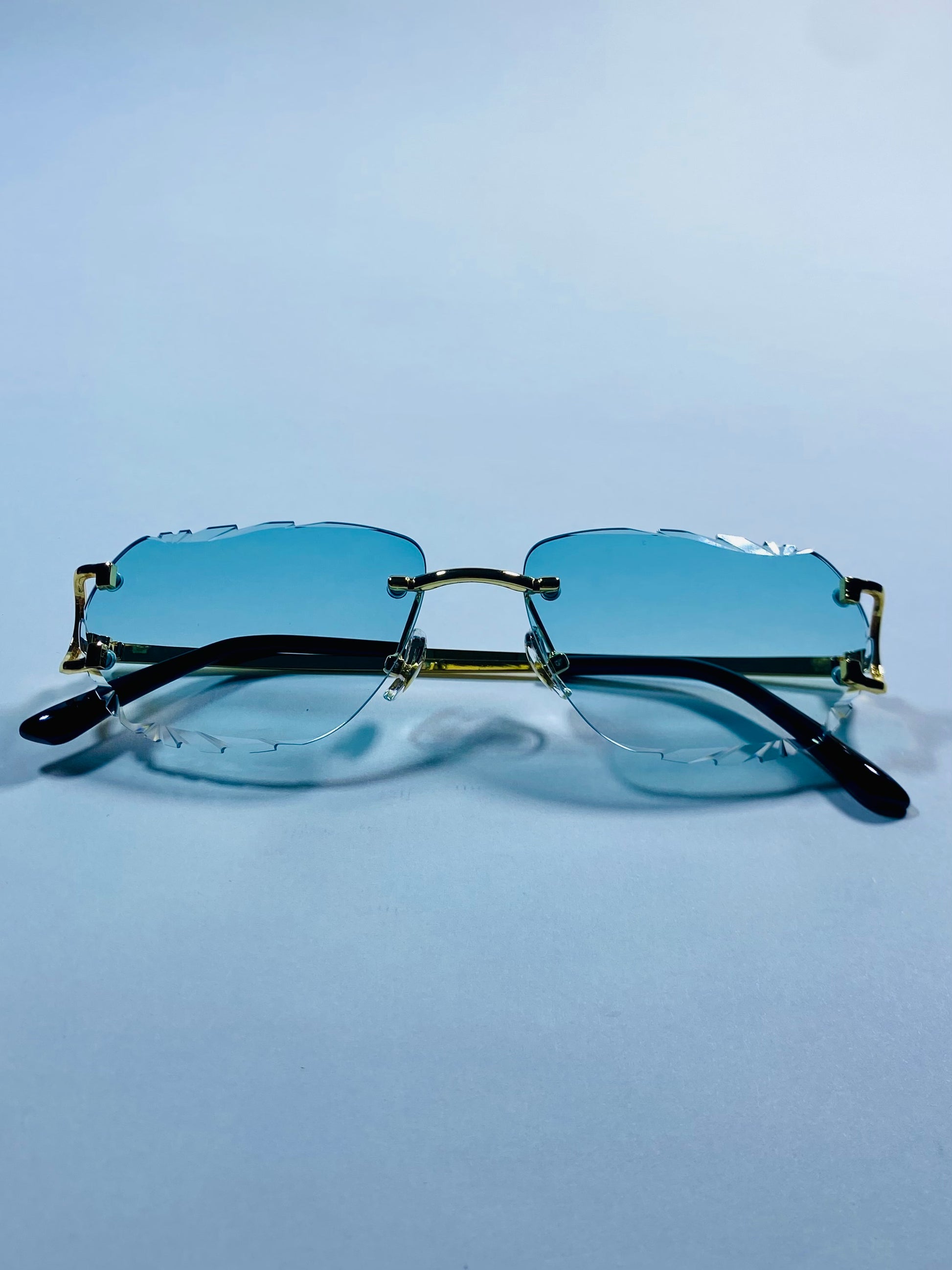 Lunettes de soleil Poséidon bleu ciel