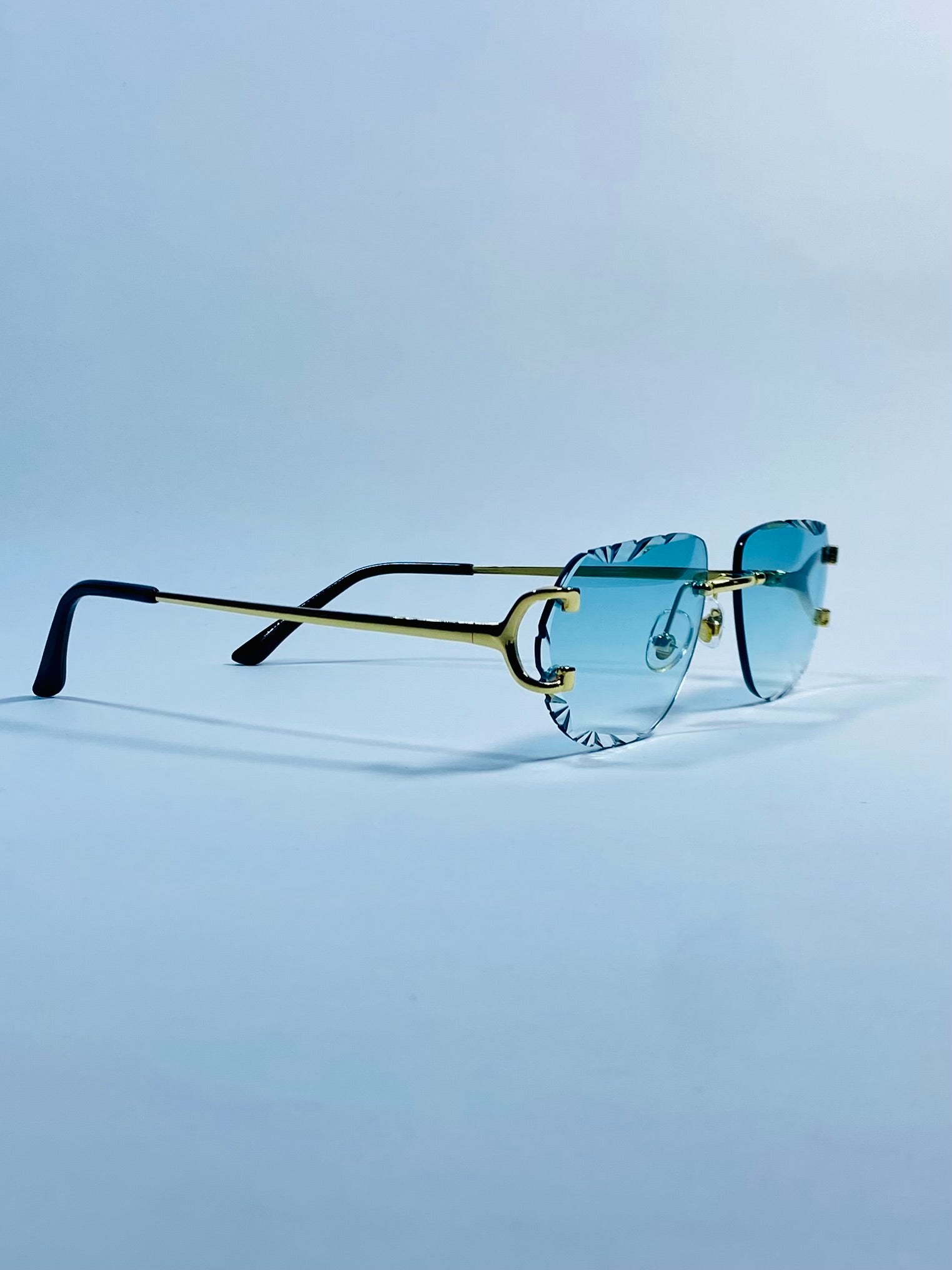 Lunettes de soleil Poséidon bleu ciel